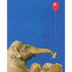 Will Bullas Fine Art Signed Open Edition Paper :"The Red Balloon"