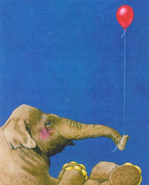 Will Bullas Fine Art Signed Open Edition Paper :"The Red Balloon"
