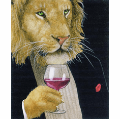 Will Bullas Fine Art Signed Open Edition Paper :"The Wine King"