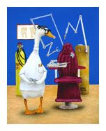 WILL BULLAS  Secondary Market Art: "DENTIST"
