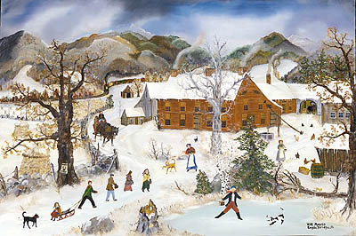 Will Moses Handsigned & Numbered Limited Edition:" Coming Home From School"
