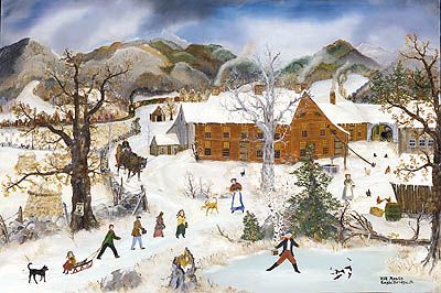 Will Moses Handsigned & Numbered Limited Edition:" Coming Home From School"