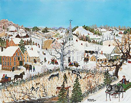 Will Moses Handsigned & Numbered Limited Edition Lithograph Print :"Cows in the Corn"