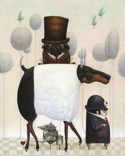 William Carman Handsigned and Numbered SmallWork&trade; Gicl&eacute;e Canvas:"Test Ride"