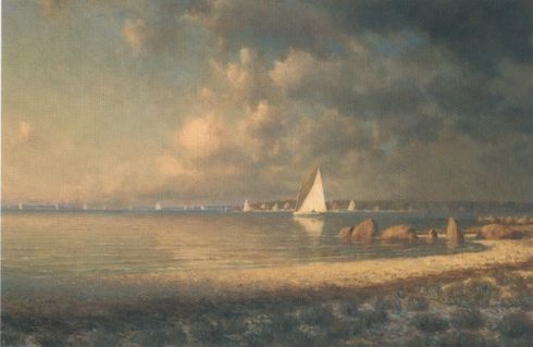 William Duffy Hand Signed and Numbered Limited Edition Giclee on Paper "Clearing Over Marion "