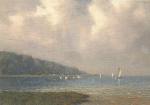 William Duffy Hand Signed and Numbered Limited Edition Giclee on Paper " Clouds Over Polpis " William Duffy Hand Signed and Numbered Limited Edition Giclee on Paper " Clouds Over Polpis "