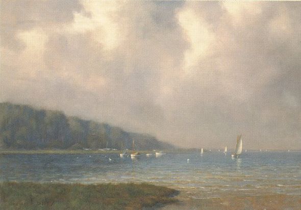 William Duffy Hand Signed and Numbered Limited Edition Giclee on Paper " Clouds Over Polpis "