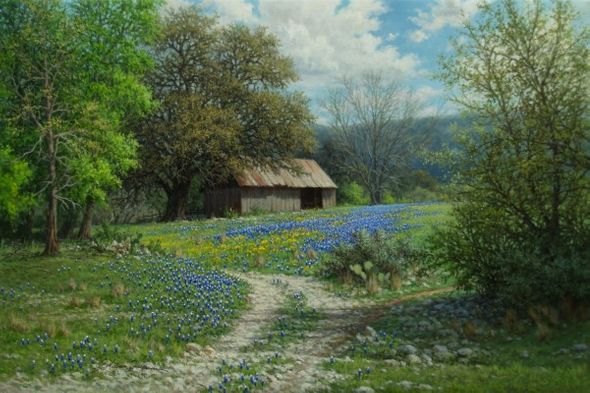 William Hagerman 20 x 30 Open Edition Giclee on Canvas:"Ideal Country"