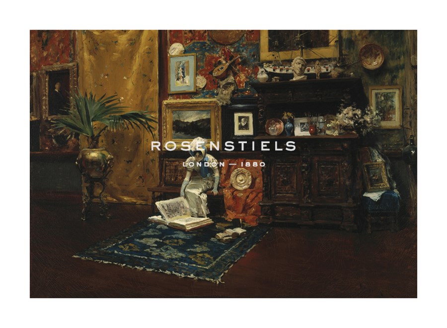 William Merritt Chase Hand Numbered Limited Edition Print on Paper :"Studio Interior, c.1882"