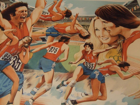 William Nelson Limited Edition Print: "'Bruce Jenner"