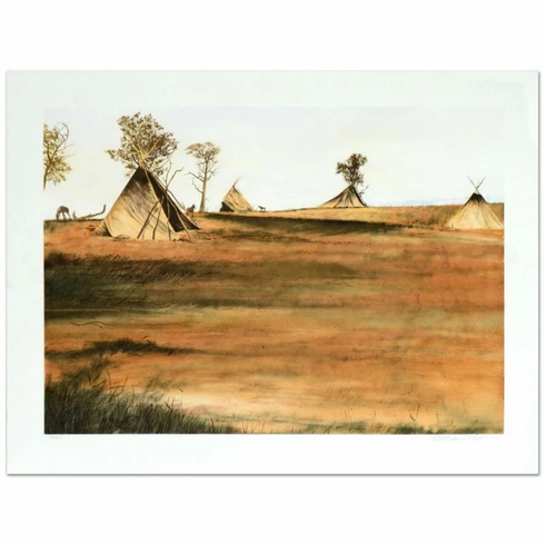 William Nelson Signed Limited Edition Lithograph Print: "Nightfall" William Nelson Signed Limited Edition Lithograph Print: "Nightfall"
