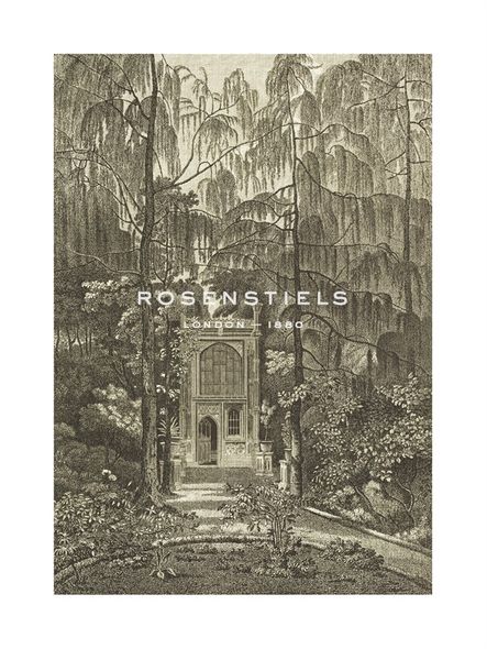 William Pars Hand Numbered Limited Edition Print on Paper :"View of the Chapel in the Garden at Strawberry Hill"