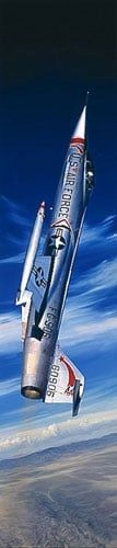 William Phillips  Artist Proof Limited Edition Print :"Over the Top (F-104)"