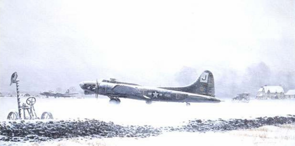 William Phillips Artist Proof Limited Edition Print:"No Flying Today"