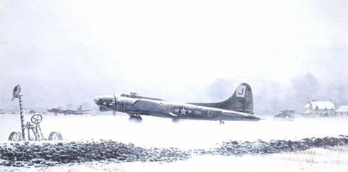 William Phillips Artist Proof Limited Edition Print:"No Flying Today"