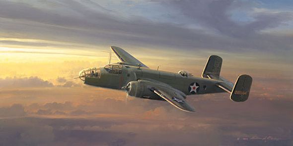 William Phillips Countersigned and Numbered Limited Edition Giclee on Canvas: "Fuel State Critical - Outcome in Doubt "