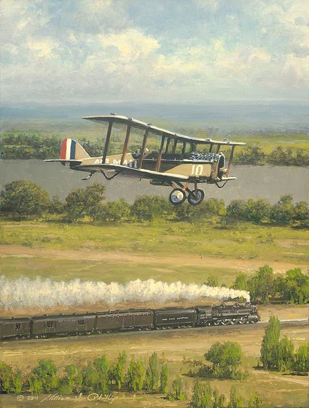 William Phillips Hand signed and Numbered Gallery Wrap Canvas Giclee:"Afternoon Mail"