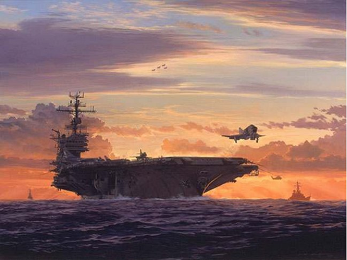 William Phillips Hand Signed Artist Proof Limited Edition Print:"America on The Move"