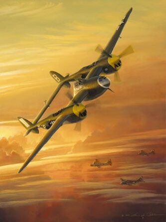William Phillips Handsigned and Numbered Gicl&eacute;e Canvas and Collector Book Set:"Lightning from the Sun"