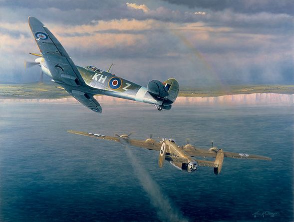 William Phillips Handsigned and Numbered Limited Edition Anniversary Gicl&eacute;e Canvas:"Welcome Home, Yank"