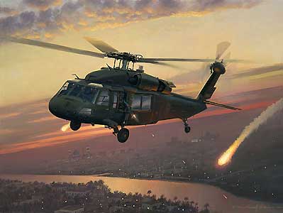 William Phillips Handsigned and Numbered Limited Edition :"Returning Fire"