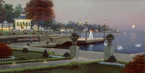 William Phillips Artist Signed Limited Edition:"Accompaniment to the Symphony of Spring"