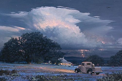 William Phillips Limited Edition Print:"Hill Country Homecoming"