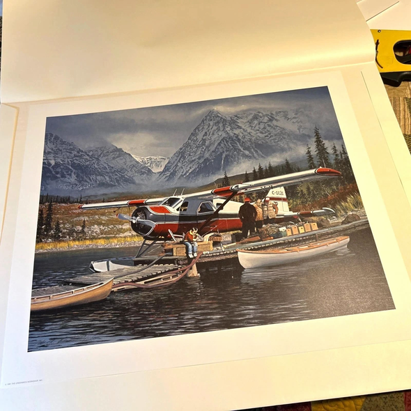 William Phillips Signed Limited Edition Lithograph Print: "Last Chance"