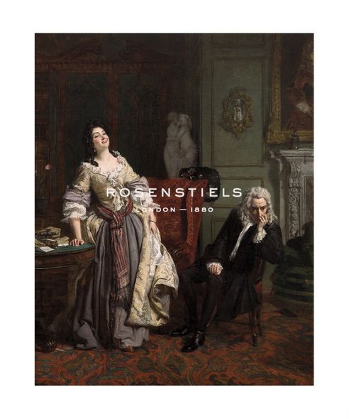 William Powell Frith Hand Numbered Limited Edition Print on Paper :"Pope Makes Love To Lady Mary Wortley Montagu"