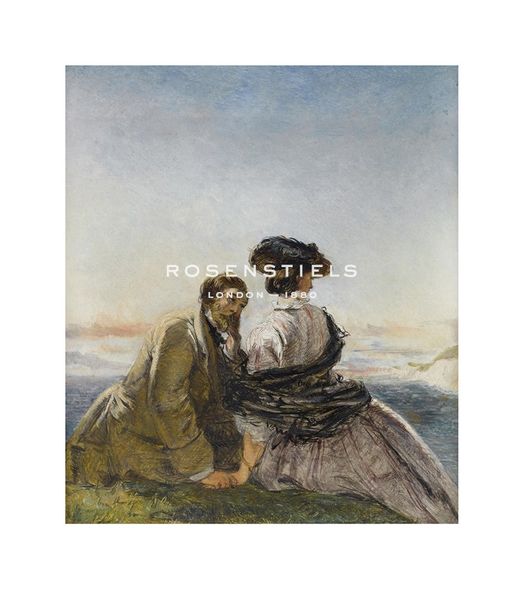 William Powell Frith Hand Numbered Limited Edition Print on Paper :"The Lovers"