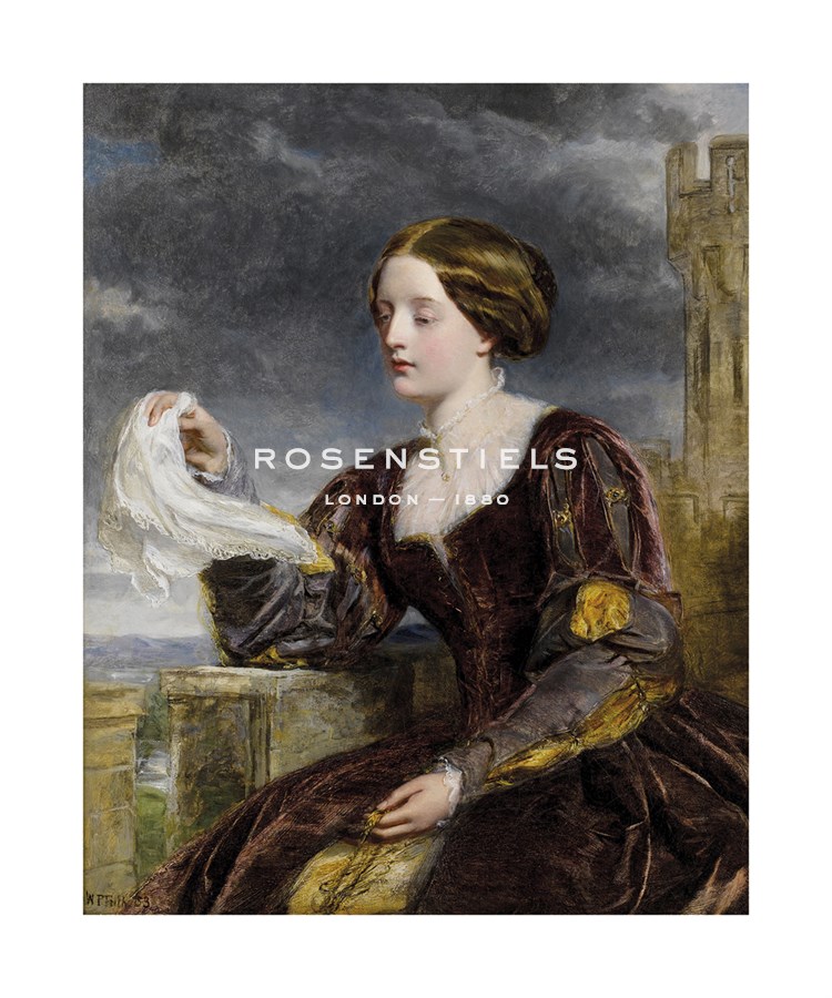 William Powell Frith Hand Numbered Limited Edition Print on Paper :"The Signal"