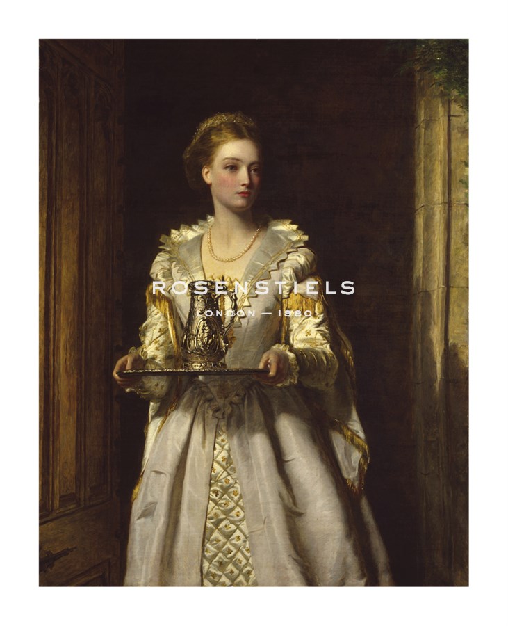 William Powell Frith Hand Numbered Limited Edition Print on Paper :"The Silver Tray"