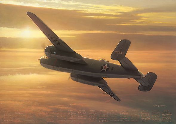 William S. Phillips Hand Signed and Numbered Limited Edition Canvas Giclee :"Mission Complete, The Journey Continues"