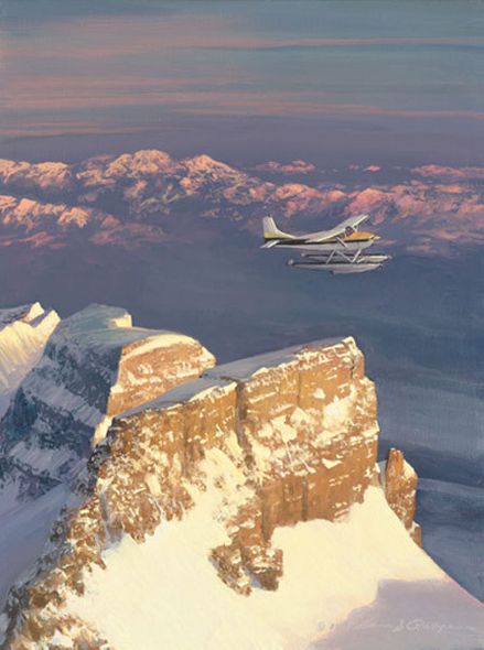 William S. Phillips Handsigned and Numbered Limited Edition Gicl&eacute;e Canvas:"Bound for Home"