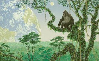 William (Schim) Schimmel Limited Edition Serigraph on Artist Paper: "You Can't Go Home Again"