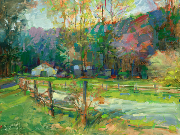 William Suttles 24 x 32 Open Edition Giclee on Canvas:"April"