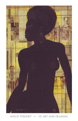 Willie Torbert Limited Edition Signed Giclee Ed. 47:"Don't Leave the Comb at Home"