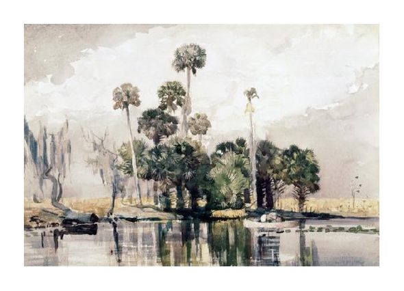 Winslow Homer Fine Art Open Edition Gicl&eacute;e:"Exotic Island"