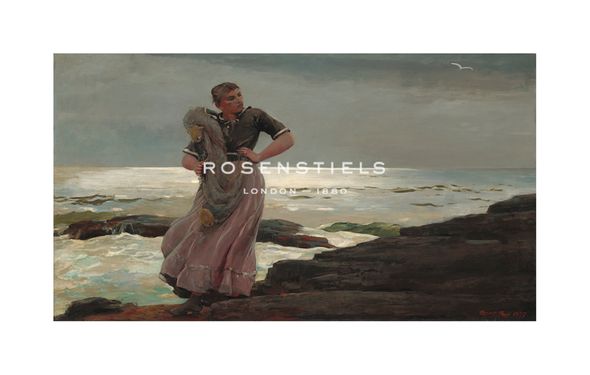 Winslow Homer Hand Numbered Limited Edition Print on Paper :"A Light on the Sea"