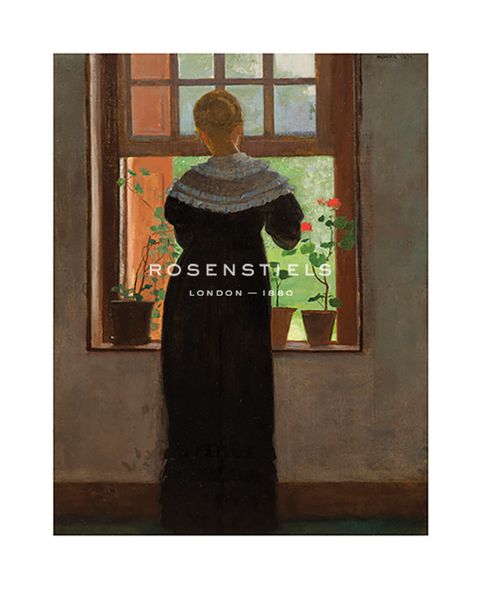 Winslow Homer Hand Numbered Limited Edition Print on Paper :"An Open Window"