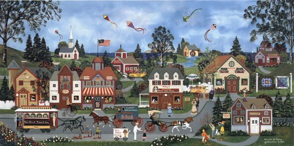 Wooster Scott Hand Signed and Numbered Limited Edition Giclee on Canvas: " The Life of Riley "
