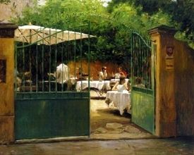 Wren Limited Edition Embellished Artist Proof Giclee on Canvas :"Maison de Marie "