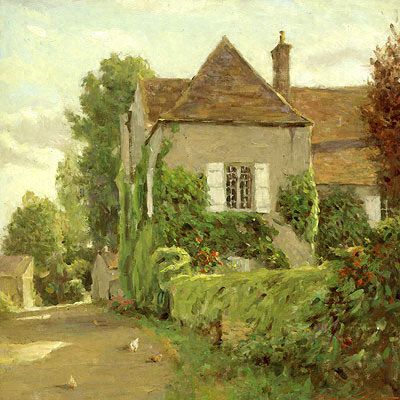 Wren Limited Edition Embellished Giclee on Canvas:"Rue de Poulet "