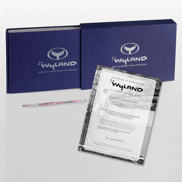 Wyland Limited Edition Collector's Hardcover Art Book: "Wyland: 100 Whaling Walls"
