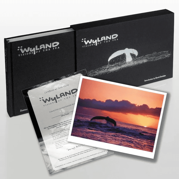Wyland Limited Edition Deluxe Collector's Fine Art Hardcover Book: "Wyland: Visions Of The Sea"