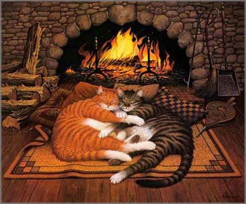 Wysocki, Charles Wysocki Signed Limited Edition Lithograph Print: "All Burned Out"