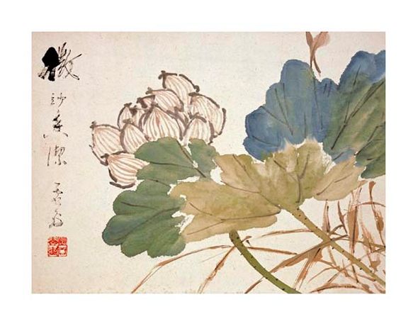 Xu Gu Fine Art Open Edition Gicl&eacute;e:"Lotus"