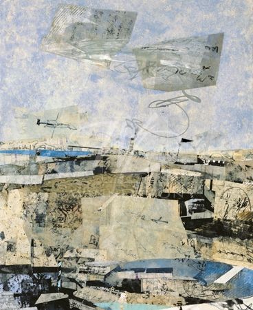 Yoichi Tanabe Limited Edition Hand-Embellished Giclee on Canvas:"Windy Day"