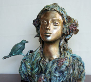 Yolanda Limited Edition Bronze Sculpture:"Flora"