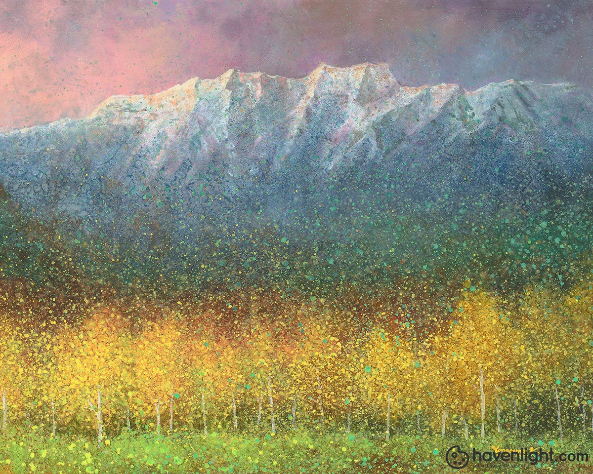 Yongsung Kim Fine Art Canvas Giclee: &ldquo;Mountain Majesty&rdquo; - Yongsung Kim
